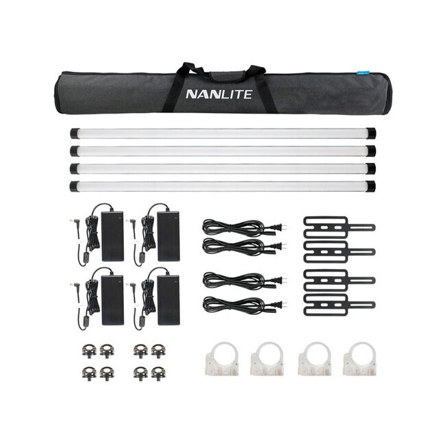 NanLite PavoTube II 30X kit 4 luzes